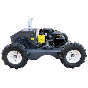 Robot Falciatrice Ibrida a Benzina ed <span class=keywords><strong>Elettrica</strong></span> Nuova e Più Conveniente, Tagliaerba Controllabile a Distanza da 550 mm con Funzione Spazzaneve - Product Image 6