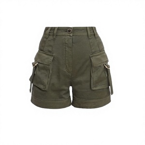 Pantalones Cortos de Mezclilla para Mujer, Estilo Urbano, para Verano, Deportivos, con Cintura Elástica, Coloridos, Ecológicos, de Cintura Alta, Elegantes - Product Image 3