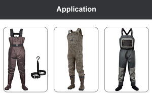 Waders de caza y pesca transpirables de neopreno WBG, botas de vadeo, <span class=keywords><strong>pegamento</strong></span> adhesivo de reparación - Product Image 4
