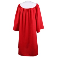 Robe de chœur d'église brodée mate en gros, vente chaude, robe et étole