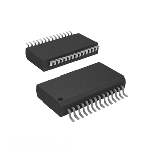 Gestion de l'alimentation (PMIC) 28 SSOP MIC2568-0YSM-TR Acheter en ligne Composants électroniques BOM IC En stock - Product Image 1