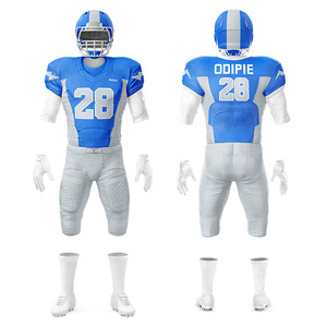 Trống bóng đá mỹ Jerseys bán buôn 7v7 Bóng đá thăng hoa đồng phục các nhà sản xuất trống thanh niên bóng đá Jerseys - Product Image 6