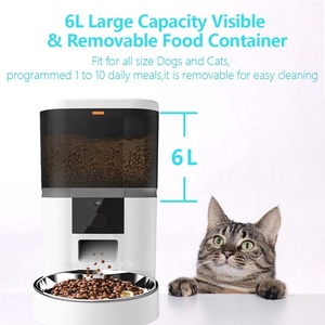 Contrôle par application mobile Tuya Smart Wifi distributeur avancé de nourriture pour chiens et chats mangeoire automatique pour animaux de compagnie - Product Image 4