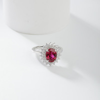 Ensemble de bijoux ZC en argent sterling 925, 3 pièces, bague, collier, boucles d'oreilles, bijoux de mariée