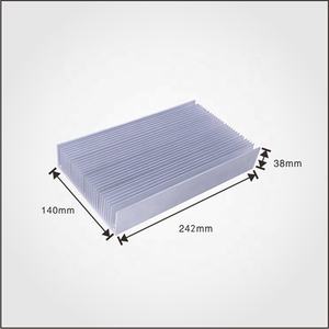 Su misura serie 6000 profili di estrusione di alluminio globale <span class=keywords><strong>Al</strong></span> 6063 T3-T8 taglio OEM alluminio dissipatore di calore estrusioni di raffreddamento - Product Image 2