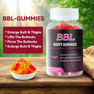Chinaherb BBL Hip Gummies Formule Maca, Ginseng, Agripaume, Cohosh noir, Multivitamines pour l'amélioration des fessiers - Product Image 3