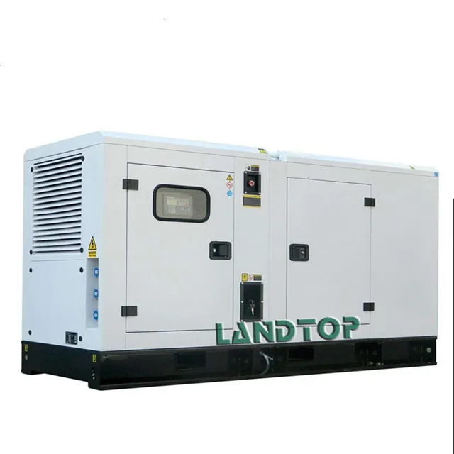 LANDTOP 30KW/40KW/50KW/80KW/100KW 침묵하는 유형 디젤 엔진 <span class=keywords><strong>발전기</strong></span> 가격 Fuan 공장 공급