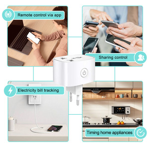 2025 nuevo BSD61 EU Smart Plug Wifi Ewelink sin Monitor de energía para Módulo de Chips <span class=keywords><strong>Esp32</strong></span> Firmware Custom Smart Plug - Product Image 4