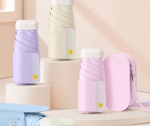 ขายตรงจากโรงงาน ร่มพับ 6 ตอน ขนาดพกพา ดีไซน์ใหม่ ป้องกันรังสียูวี พร้อมซองใส่ร่ม - Product Image 2