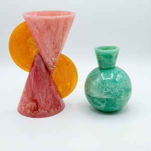 Modern Decorative Living Room <b>Table</b> <b>Top</b> Home Decor <b>Resin</b> Flower Vase by Unique Craft India - Product Image 1