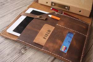 Bán Buôn Tùy Chỉnh Pu Tổ Chức Da Khuyến Mãi A4 Da Thư Mục Tập Tin Da Chính Hãng Danh Mục Đầu Tư Phổ Biến - Product Image 2