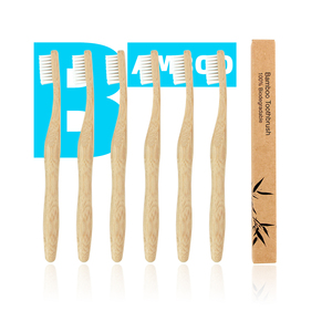 Set di Spazzolini da Denti in Bambù Organico con Setole Extra Morbide per Uso Quotidiano Familiare - Product Image 2