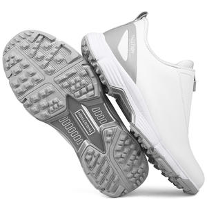 Lüks marka yeni modeller erkekler kadınlar için klasik <span class=keywords><strong>Golf</strong></span> ayakkabıları düz beyaz deri siyah kış sonbahar spor için spor tasarım - Product Image 6