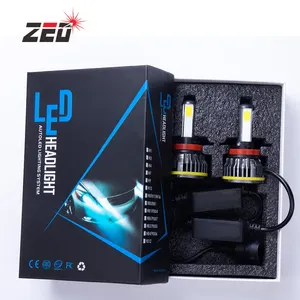 ZEO S10 Led farlar 12V 40W 6800LM led ampul h11 LED ışık 9005 9006 h7 led far ampulü