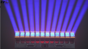 Pencahayaan Panggung Profesional Dilengkapi Lampu Sorot Bergerak LED 12PC60W RGBW 4in1 Tahan Air dengan Peringkat Perlindungan Luar Ruangan IP65 - Product Image 6