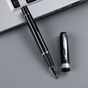 قلم كروي كلاسيكي تنفيذي صيني فاخر عالي الجودة قلم تروجي من شركة تصنيع المعدات الأصلية قلم معدني أسود - Product Image 1