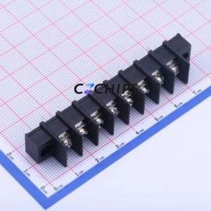 KF25CM-7.62-8P Barrier Terminal Block Through hole Component (THT),P=7.62mm Connector Two Sides 7.62mm 1x8P Straight Pin - Product Image 1