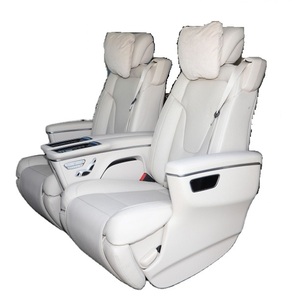Nouveaux sièges de voiture électriques universels en cuir luxueux avec ventilation, chauffage, massage et charge sans fil pour bus et fourgonnettes - Product Image 1