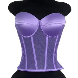 Corsetto Trasparente 3D Sexy con Lacci Regolabili per Abiti da Sera e da Sposa - Product Image 3