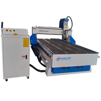 YN1325 forte haute qualité 4x8 5x10 automatique 3d porte en bois PVC MDF sculpture gravure CNC routeur Machine avec Auto Cad Designs