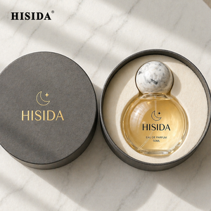 Flacon de parfum rond en verre personnalisé, Eau de Parfum 100ML 50ML 30ML, vaporisateur, ensemble de flacons de parfum vides - Product Image 3