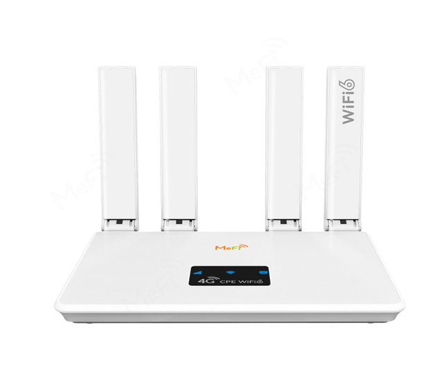 ZT R611-E 4G LTE Router with SIM Insert Card Compatible with WCDMA/FDD-LTE/TDD-LTE 802.11b/g/n/ax 300M WiFi6 1 Port DC 12V