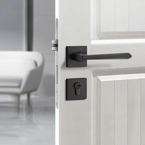 Easy Installation <strong>Door</strong> <strong>Knob</strong> Lock Set Golden <strong>Door</strong> Handles Luxury Modern Interior for Bedroom - Product Image 2