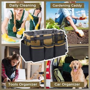 BSCI Factory Large Wearable Cleaning Caddy <b>Tote</b> <b>Bag</b> Organizer For Housekeepers <b>Tool</b> <b>Bag</b> Car Cleaning <b>Tool</b> Organizers <b>Bags</b> - Product Image 6