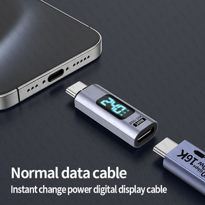 Pd 240W từ USB C Adapter Sạc nhanh Loại C để USB C usb4 kết nối 80Gbps 16k60hz cho Thunderbolt <span class=keywords><strong>5</strong></span> <span class=keywords><strong>4</strong></span> <span class=keywords><strong>iPhone</strong></span> 16 MacBook - Product Image 4
