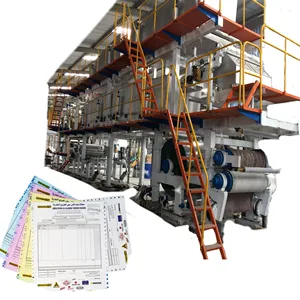 Satış sonrası servis sağlanan karbonsuz kağıt NCR kağıt üretim makinesi hattı makinesi