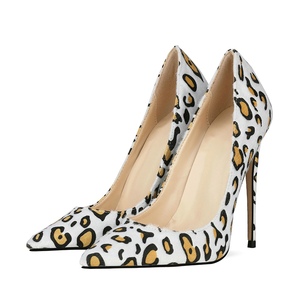 Chaussures à talons aiguilles pour femmes, en cuir imprimé léopard, Sexy, à la mode, nouvelle collection, - Product Image 2