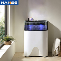 Baignoire Spa en Acrylique pour Animaux avec Jets de Massage, Idéale pour Chiens et Chats, Parfaite pour le Lavage et le Toilettage en Salon d'Élevage – Offre Spéciale