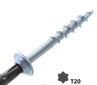 Sekrup kayu LeGood Steel 1022A T20 torx pan washer head self cutting thread ST4.2