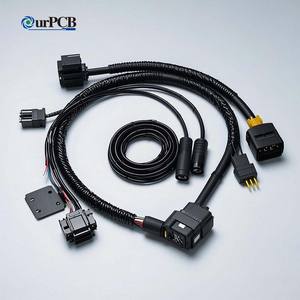 Изготовленный на заказ высокочастотный автомобильный сварочный аппарат гибкий редуктор Электроника коаксиальный кабель в сборе электропроводка жгут - Product Image 2