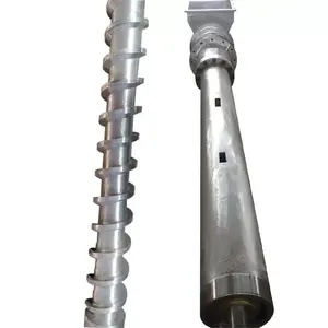 Shredder Blades Single And Double Alloy Screw For Plastic Rubber Injection Machine