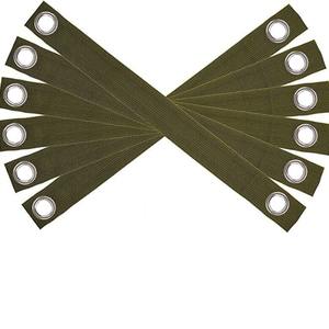 Supports de plantes Sangles d'<span class=keywords><strong>arbre</strong></span> Sangles de soutien de branche d'<span class=keywords><strong>arbre</strong></span> coupe-vent avec œillets Plantes nouvellement plantées Ceinture fixe en nylon pour jalonnement - Product Image 4