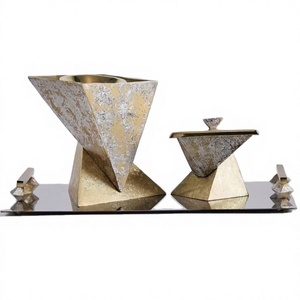 Luxury Religious Steel Bakhoor Holder Set Premium Incense <b>Burner</b> with Strawberry Scent for Gifts by Zh Traders - Product Image 1