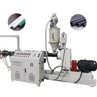 Máquina extrusora de tubos de plástico, línea de producción de plástico HDPE PP PE PPR16-2000mm diámetro, automática, precio barato