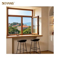 Ventana Corredera de Aluminio con Múltiples Cierres, Sin Malla de Seguridad, Ventana para Casa