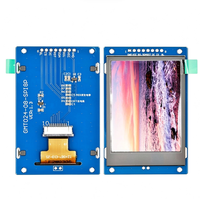 Modul LCD IPS 2,4 Inci 240x320 Layar SPI ST7789 Layar Berwarna Penuh untuk Kontrol Tertanam