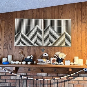 Canevas de la Station à café de la cuisine, décorations murales personnalisées creuses pour la maison - Product Image 1
