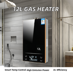 Nhà sản xuất chuyên nghiệp của 12L buộc xả nước nóng khí nóng kiểm soát nhiệt độ kỹ thuật số Đồng tức thời ngoài trời - Product Image 2