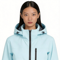 Tela Softshell Impermeable, Transpirable, Elástica y Repelente al Agua Personalizable para Trajes de Esquí