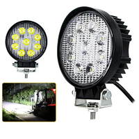 Lumière de travail LED BSG 4 pouces 27W, blanc naturel, 2000 lumens, pour voitures, camions 4x4, tracteurs, bateaux, remorques, VTT, SUV, 12-24V