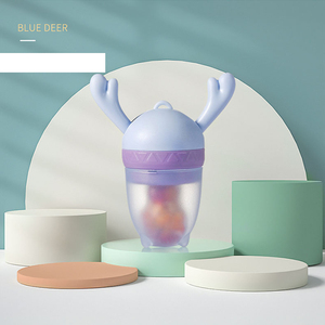 Thiết kế mới dễ thương gạc trái cây trung chuyển bé Silicone trẻ em trái cây tươi thực phẩm trung chuyển Núm vú BPA FREE bé trái cây núm vú - Product Image 5