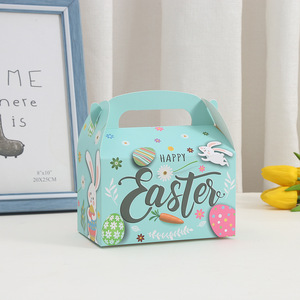 Scatola per Ciambelle in Cartone Bianco di Grado Alimentare all'Ingrosso, Confezione Pieghevole per <span class=keywords><strong>Pasticceria</strong></span> e Asporto con Manico - Product Image 5