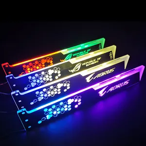 COOLMOON Direct Selling Computer Accessories 28cm GPU Bracket Holder RGB Gaming PC Graphics Card Support In Stock GPU Riser