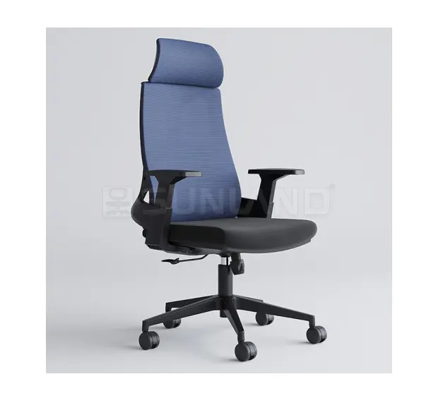 조정가능한 기우는 높은 뒤 머리 받침을 가진 안락한 사무실 의자 회의 메시 의자