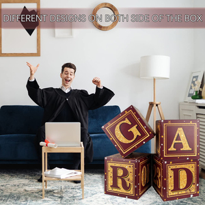 HAWIN-cajas de globos para graduación, caja de regalo para la escuela y la Universidad, suministros para fiesta de graduación, <span class=keywords><strong>2023</strong></span> - Product Image 5