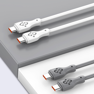 Kabel Pengisi Daya Cepat USB Type-C LDNIO LC811C/LC812C 3A 5A 6A Quick Charge, Kabel Charger Type C ke Type C Pd4 untuk Ponsel - Product Image 1